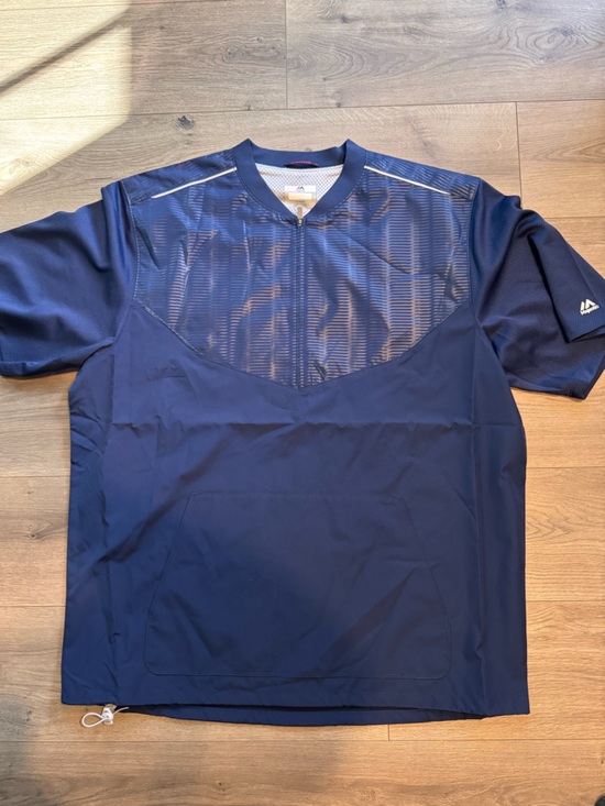 Majestic Other - Majestic Navy Lightweight Short sleeve Cage Jacket XL